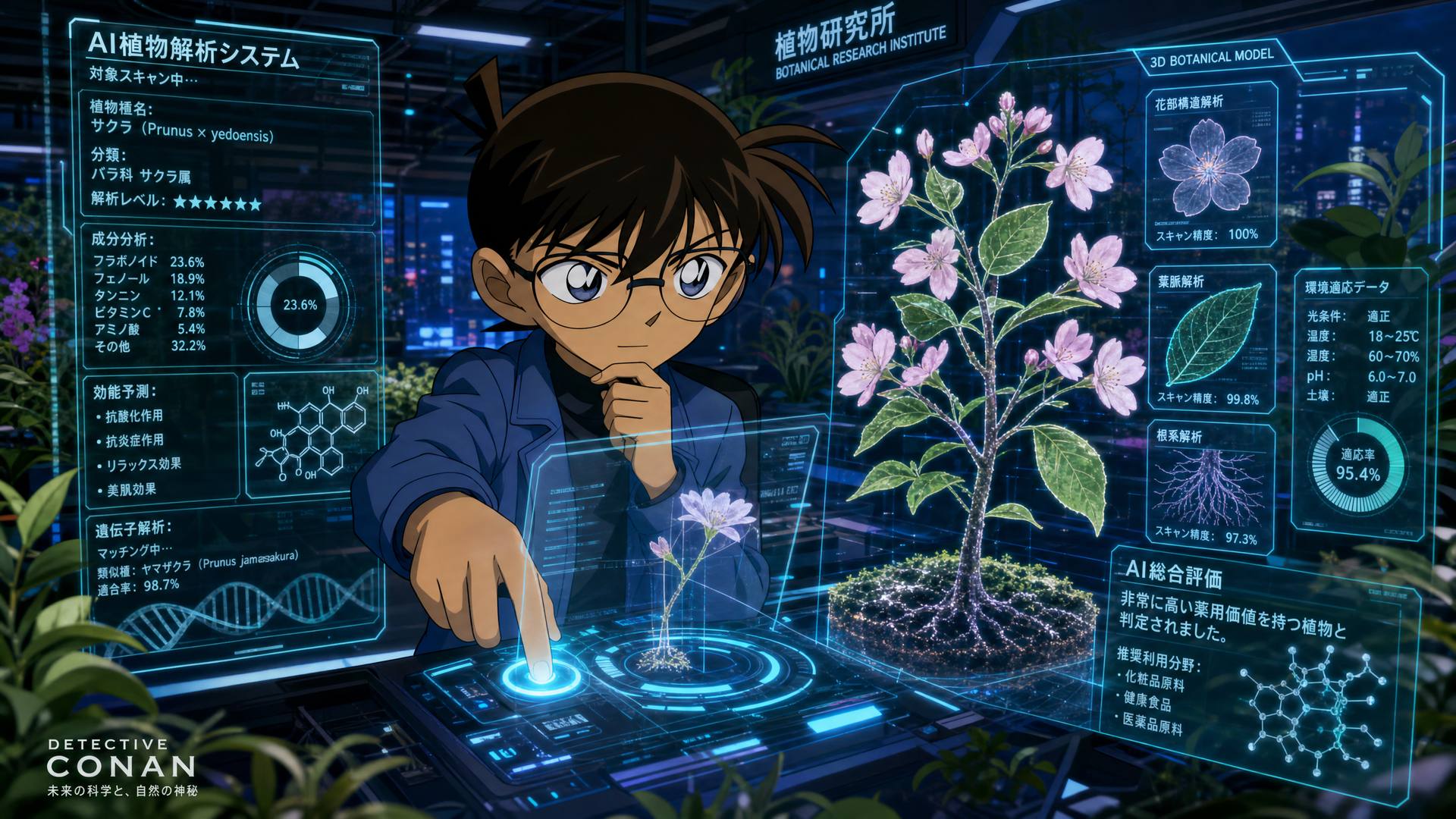 抖阴AI赋能植物视频